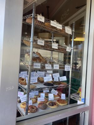 Bread Display (Near Storefront); Orders Taken at Door  at As Kneaded Bakery in San Leandro