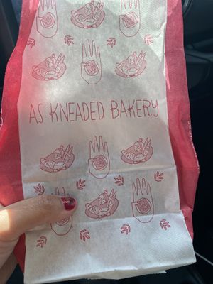 As Kneaded Bakery Treat To Go!  at As Kneaded Bakery in San Leandro