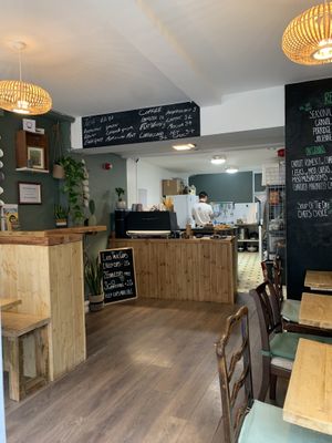 Interior   at Remedy Coffee Shop in York