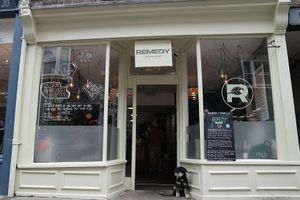   at Remedy Coffee Shop in York