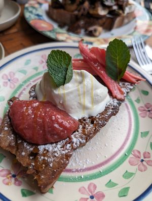 French Toast at Remedy Coffee Shop in York