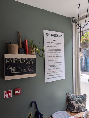  at Remedy Coffee Shop in York