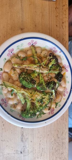 Creamy beans at Remedy Coffee Shop in York