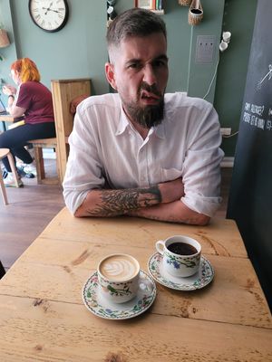   at Remedy Coffee Shop in York