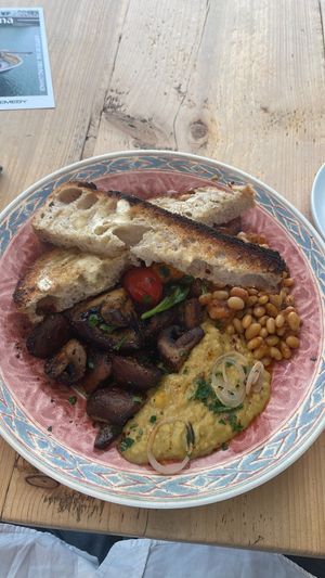 Remedy breakfast  at Remedy Coffee Shop in York