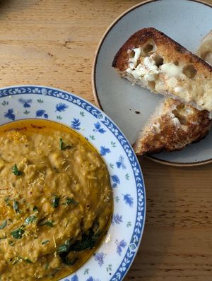 Chickpea scramble at Remedy Coffee Shop in York