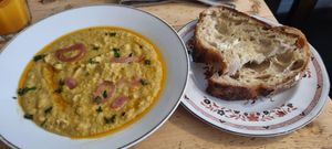 Chickpea scramble at Remedy Coffee Shop in York