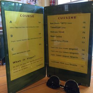 menu  at Loving Hut - Hairlatte in Busan