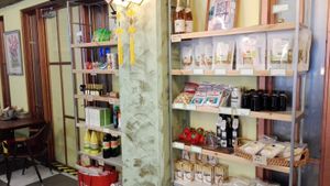 Shop at new location at Loving Hut - Hairlatte in Busan