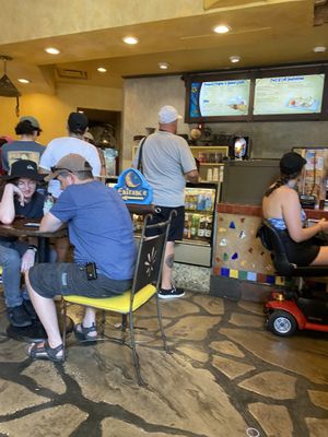 Inside   at Croissant Moon Bakery - Universal's Islands of Adventure in Orlando