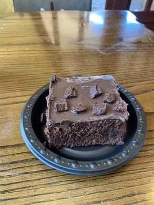 Double choc cake  at Croissant Moon Bakery - Universal's Islands of Adventure in Orlando