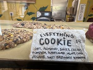 Everything cookie  at Honey B Market in Santa Cruz
