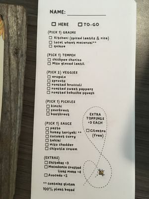 Fall 2023 menu  at Honey B Market in Santa Cruz