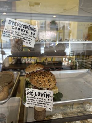 Mc luvin  at Honey B Market in Santa Cruz