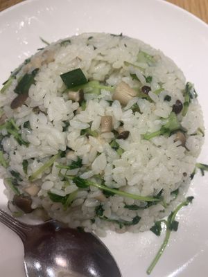 vegan rice mushrooms   at KUL - DIN by Din Tai Fung (鼎泰丰)  - T2 in Sepang