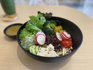 Vegan bowl   at Del and Dia Cafe Halal in Ao Nang