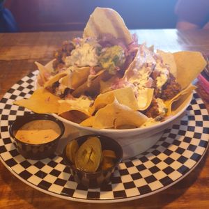 Nachos vegano at Rockabilly Burger Bar - Las Canteras in Gran Canaria