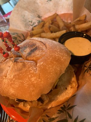 Hamburger   at Rockabilly Burger Bar - Las Canteras in Gran Canaria