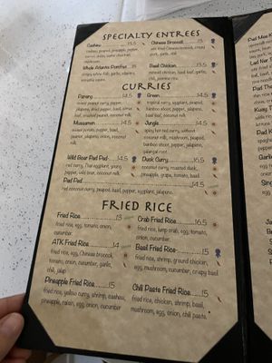 Entree  at Andy's Thai Kitchen in Chicago