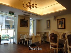 nice interior at Loving Hut - RuiAn St in Taipei