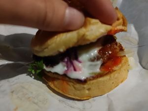  at Sentul Vegetarian Burger and Satay - Food Stall in Kuala Lumpur