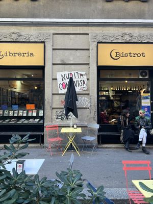   at Anarres Libreria-Bistrot in Milan