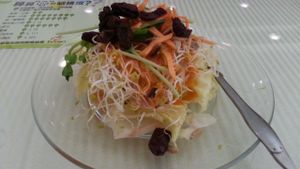 salad with set at Loving Hut 愛家 - QingZhong St in Tainan