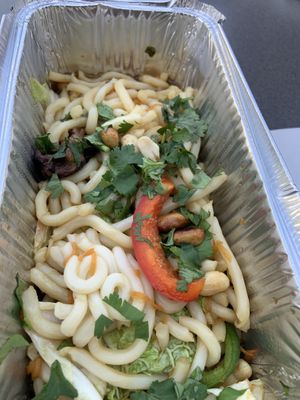 Loved these udon noodles  at L'Alt in Chamonix-mont-blanc