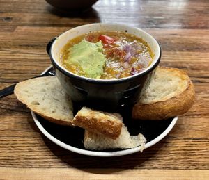 Vegan quinoa chili   at Launch  in Golden