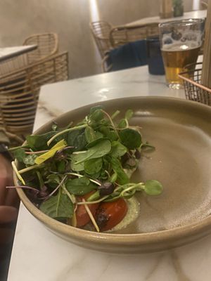 Vegan caprese  at Vita Rama in Sofia