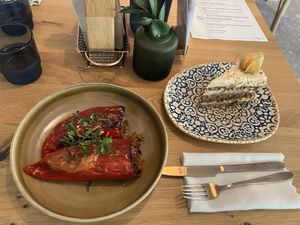 My light lunchh  at Vita Rama in Sofia