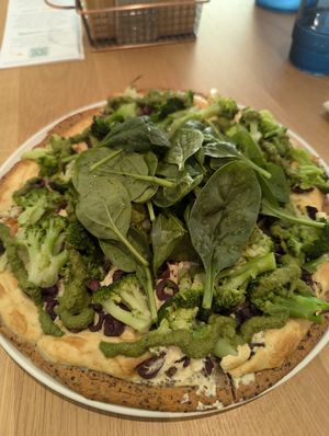 Vegan and gf pizzzzaaaa!!!! at Vita Rama in Sofia