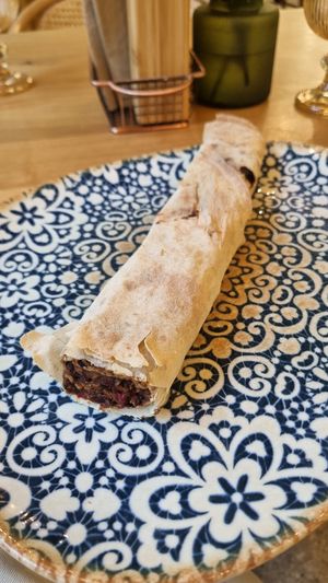 Benitsa with red lentils at Vita Rama in Sofia