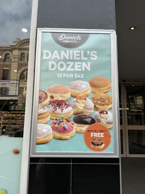 Offer 13 for 42$   at Daniel's Donuts - Flinders in Melbourne