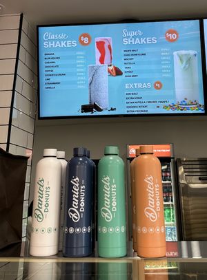 Drinks   at Daniel's Donuts - Flinders in Melbourne