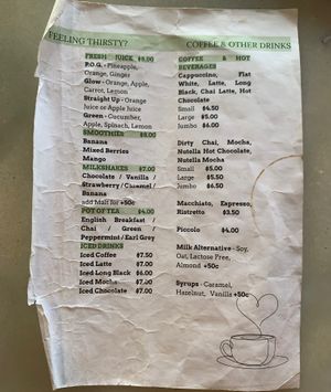  at Murphy's Espresso in Nowra