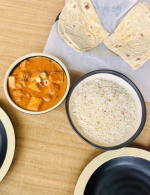 Tika masala sauce with tofu and mushrooms 🤤  at Great Taste Indian and More in Highlands Ranch