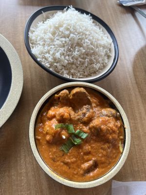 Tikka masala with mushroom and cauli !!   at Great Taste Indian and More in Highlands Ranch