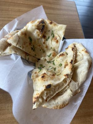 Garlic naan   at Great Taste Indian and More in Highlands Ranch
