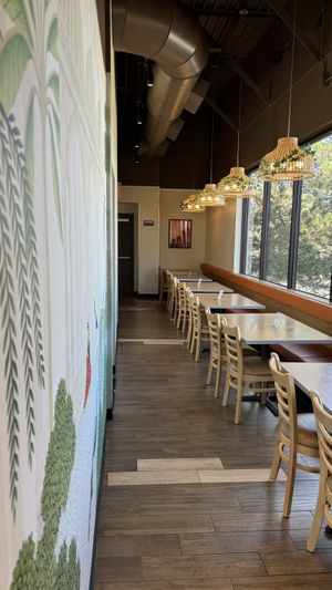 Rear dining area  at Great Taste Indian and More in Highlands Ranch