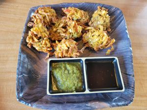 Pokura appetizer at Great Taste Indian and More in Highlands Ranch