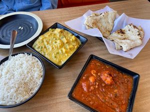 Korma sauce and vindaloo saucee  at Great Taste Indian and More in Highlands Ranch