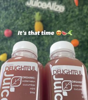 🍉🥒  at Juicealize in San Jose