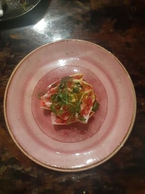 The endive salad was a refreshing bite. at Restaurant XO in Honolulu