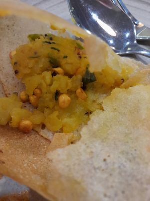 Masala dosa at Gujarat Restaurant in Ho Chi Minh City