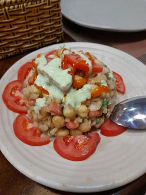 Chana chat at Gujarat Restaurant in Ho Chi Minh City