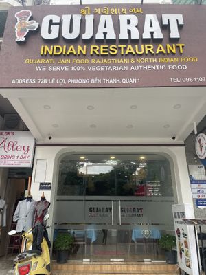 Store front  at Gujarat Restaurant in Ho Chi Minh City