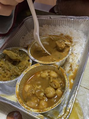 Indisches Menü zum mitnehmen   at Laxmi in Bari