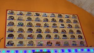 viele vegane/vegetarische Gerichte  at Laxmi in Bari