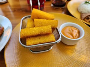 Polenta sticks at My House in 